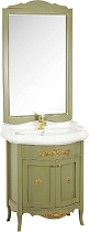 Мебель для ванной Migliore Bella 70 oliva (тумба+раковина)