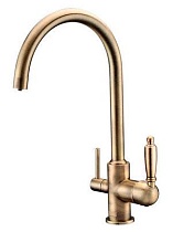 Смеситель Zorg Clean Water ZR 317 YF-33 BR для кухонной мойки