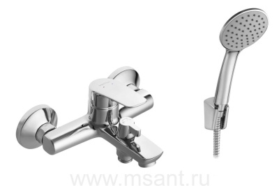 Смеситель Santek Марион для ванны-душа, с аксессуарами, хром WH5A10006C001