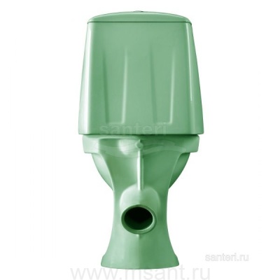 Унитаз-компакт Santeri Соната 1P2012S0400BF салатовый 