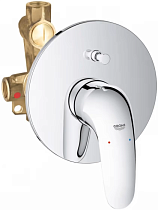 Смеситель Grohe Eurostyle 23730003 С ВНУТРЕННЕЙ ЧАСТЬЮ, для ванны с душем