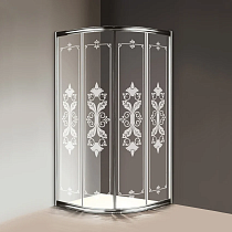 Душевой уголок Cezares Giubileo R2 90 scorrevole CP Cr