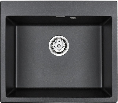 Мойка кухонная Paulmark Kante PM106052-BL черный