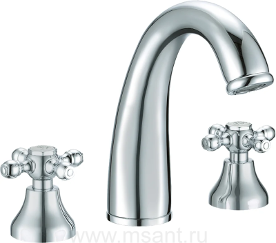 Смеситель для раковины Boheme Tradizionale Chromo 277