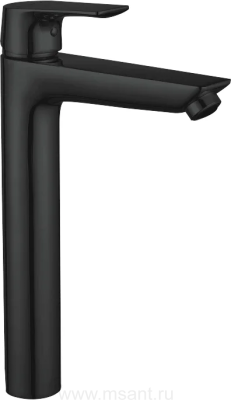 Смеситель для раковины Aquanet Static AF330-11B чёрный матовый