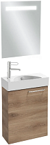 Мебель для ванной Jacob Delafon Odeon Rive Gauche 50 L квебекский дуб, ручка хром