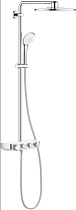 Душевая стойка Grohe Euphoria SmartControl 310 Duo 26507LS0 белая луна, с термостатом