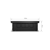 Конвектор внутрипольный Royal Thermo ATRIUM-110/300/2000-DG-U-AU