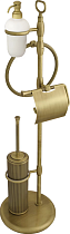 Стойка Migliore Fortuna с керамическим дозатором, бронза