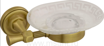 Мыльница Migliore Fortuna подвесная, бронза