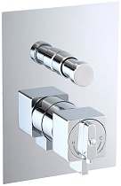 Термостат Migliore Kvant 25405 С ВНУТРЕННЕЙ ЧАСТЬЮ, для ванны с душем