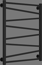 Полотенцесушитель водяной Сунержа Сирокко 80x60, черный матовый