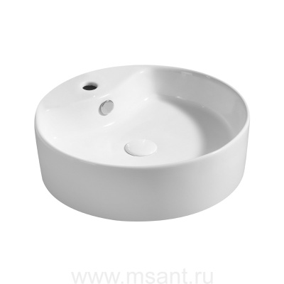 Раковина Azario 46,5х46,5х14 накладная, белая