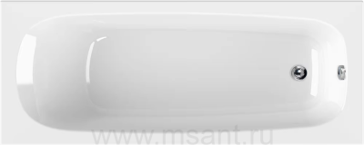Акриловая ванна Cezares Eco 170x75