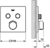 Смеситель Grohe Grohtherm SmartControl 29148000 для душа
