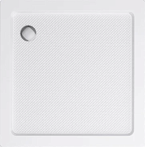 Поддон для душа Wasserkraft Amper 29T02 80x80 см, с сифоном