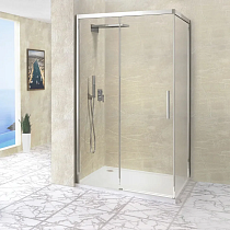 Душевой уголок RGW Leipzig LE-41 150x100x195 профиль хром, стекло прозрачное