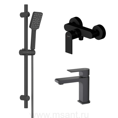 Комплект для ванны Aquatek Лира AQ1431MB 3 в 1