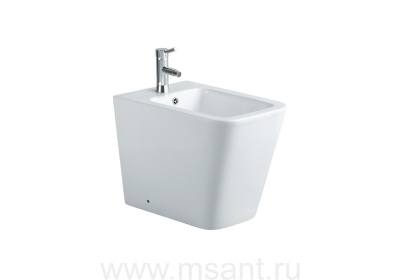 Биде напольное AQUATEK ЛИБРА New AQ1266N-00, 560*370*400 мм, цвет белый