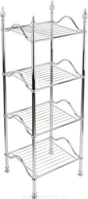 Полка Migliore Mirella 26362 напольная, хром