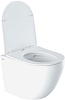 Унитаз подвесной IDDIS Blanco BLARDSEi25 безободковый с ультратонким сиденьем из дюропласта с функциями EasyFix и SoftClose