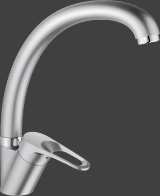 Смеситель для кухни Haiba HB4113-1 серый