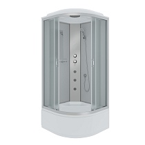 Душевая кабина Niagara Classic NG-2308-14G (90х90х215) высокий поддон(40см),стекло матовое,