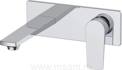 Смеситель для раковины BelBagno Carin CAR-BLM-CRM С ВНУТРЕННЕЙ ЧАСТЬЮ