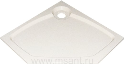 Поддон для душа GuteWetter Deluxe 90x90x2 P бежевый