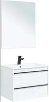 Мебель для ванной Aquanet Lino 70 белый матовый