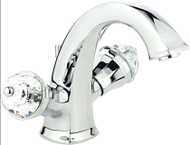 Смеситель Migliore Korona Crystal 27312 для раковины, хром