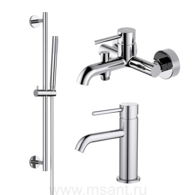 Комплект для ванны Aquatek Европа AQ1330CR 3 в 1