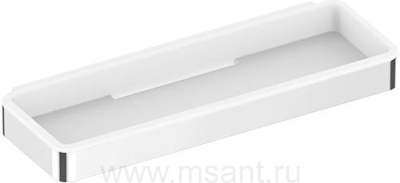 Полка Keuco Plan 14958 хром, белая