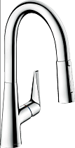 Смеситель Hansgrohe Talis M51 72815000 для кухонной мойки, хром