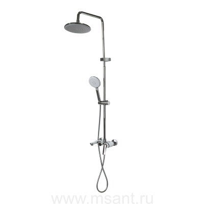 Душевая система 40к ML2410 излив лейка 5 позиций +лейка 