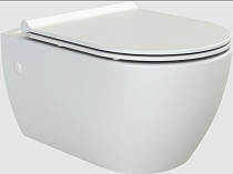 Унитаз подвесной Boheme Bianca белый матовый 963