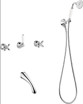 Смеситель Migliore Princeton Plus ML.PRP-8018.CR С ВНУТРЕННЕЙ ЧАСТЬЮ