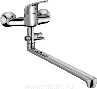 Смеситель Paini Creta 42CR119CAKM универсальный