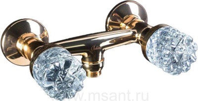 Смеситель Boheme Crystal 294-CRST для душа