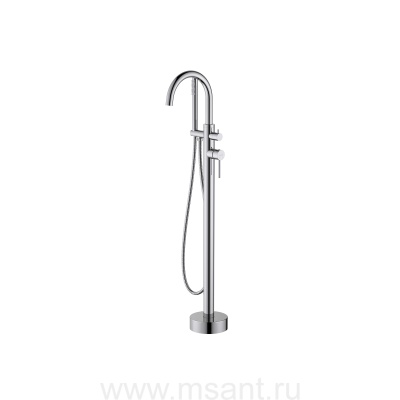 Смеситель для ванны напольный AQUATEK AQ1345CR ЕВРОПА