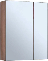 Зеркало-шкаф Aquanet Йорк 70 орех