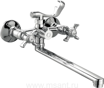 Смеситель для ванны с душем Haiba HB2224