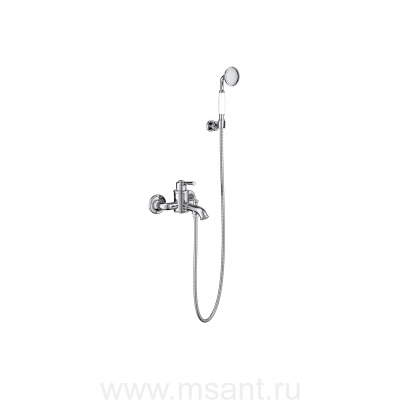Смеситель для ванны с душевым набором AQUATEK AQ1549CR КЛАССИК