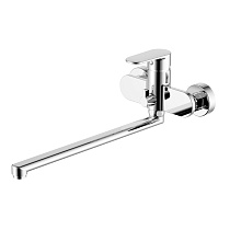 Смеситель Aquatek AQ1842CR НИКА для ванны с длинным изливом