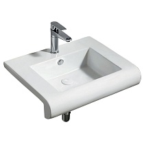 Раковина Azario 60,5х48,5х17 подвесная, белый