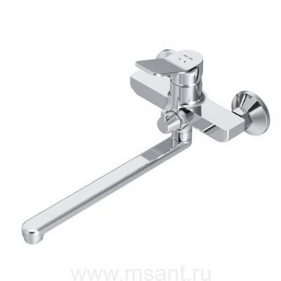 Смеситель ванны и душа AM.PM F85A90000 X-Joy излив 300 мм хром 