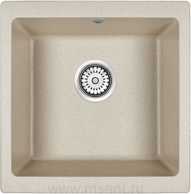 Мойка кухонная Paulmark Brilon PM104546-BE бежевый