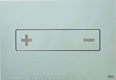 Кнопка смыва OLI Oceania 054564 матовый хром