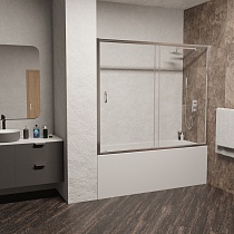 Шторка на ванну RGW SC-62 (Прозрачное, 1500)