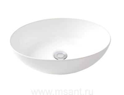 Раковина накладная Creo Ceramique 450х305х160, белая (PU3200)